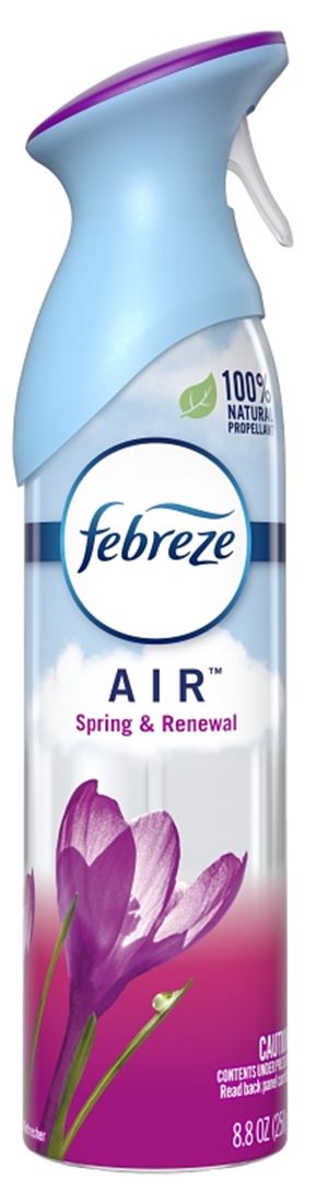 febreze 96254 Air Freshener Spray, 8.8 oz Aerosol Can, Pack of 6