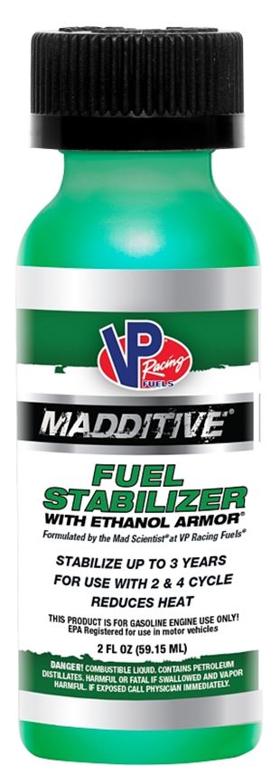 VP Racing 2812 Fuel Stabilizer with Ethanol Armor, 2 oz, Pack of 12