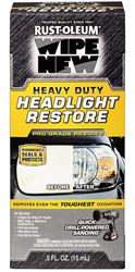 WIPE NEW 327489 Headlight Restore, Heavy-Duty