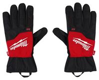 Milwaukee 48-73-0033 Insulated Performance Gloves, Mens, XL, 11 in L, Reinforced Thumb, Elasticated Cuff, Black