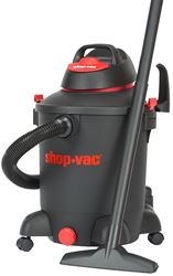 Shop-Vac 5982105 Wet/Dry Vacuum, 10 gal Vacuum, 70 cfm Air, Cartridge, Dry, Foam Sleeve Filter, 5.5 hp, 120 VAC