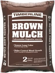 TIMBERLINE 52058059 Hardwood Mulch, Brown, 2 cu-ft Package, Bag