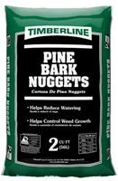 TIMBERLINE 52055472 Bark Nugget, Pine, 2 cu-ft Package, Bag 