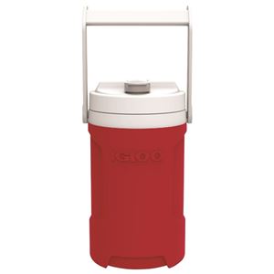 IGLOO Latitude 31285 Beverage Bottle, 0.5 gal Capacity, 10 in L, 6 in W, 6 in H, Red