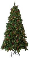 Hometown Holidays 27766 Tree Prelit Sctch 6ft5in 