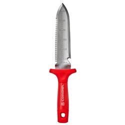 CORONA CT15409 Hori Hori Garden Knife, 8 in L Blade, Steel Blade, Anvil Blade, Poly Handle