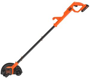 Black+Decker BCED400C1 Cordless Edger Kit, Battery Included, 20 V, 1.5 Ah, Lithium-Ion, 1-3/4 in D Cutting
