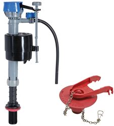 FLUIDMASTER PerforMAX PRO Series 402CARHRP14 All-In-One Kit, 1.28, 1.6 gpf, Plastic Body, Multi-Color, Anti-Siphon: Yes