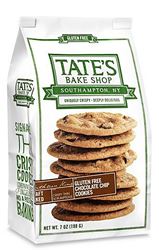 Tates Bake Shop 1001088 Gluten-Free Cookies, Chocolate Chip, 7 oz, Bag 