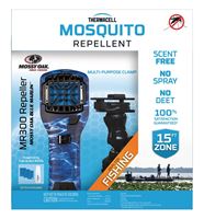 Thermacell MR300MO Portable Mosquito Repeller, 12 hr Refill, 15 ft Coverage Area, Mossy Oak Housing