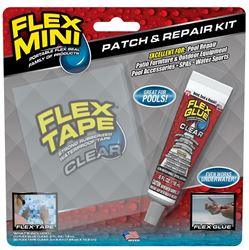 Flex Seal POOLKITMINI Patch and Repair Kit, Clear, 3-Piece  12 Pack