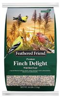 Feathered Friend FINCH DELIGHT Series 14177 Wild Bird Food, Premium, 16 lb Bag