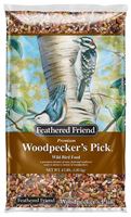 Feathered Friend WOODPECKERs Pick Series 14178 Wild Bird Food, Premium, 4 lb Bag