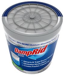 DampRid FG01FSSB Refillable Moisture Absorber, 11 oz Tub, Solid, Fresh