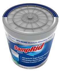 DampRid FG01PLSB Refillable Moisture Absorber, 11 oz Tub, Solid, Pure Linen