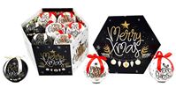 Hometown Holidays 99705 Merry Christmas Ball Ornaments, 14 Pc, 75 mm 