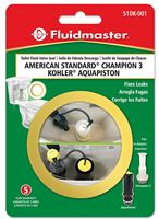 FLUIDMASTER 510K-001-P10 Toilet Flush Valve Seal, For: American Standard Champion 3, Kohler AquaPiston Flush Valves