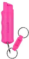 Sabre HC-NBCF-02 Key Case Pepper Spray with Quick Release Key Ring, Liquid, Pink, Pungent, 0.54 oz