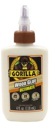 Gorilla 104397 Ultimate Wood Glue, Tan, 4 oz  6 Pack