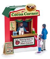 Lemax 1371 Christmas Cocoa Corner, Set of 3  8 Pack 