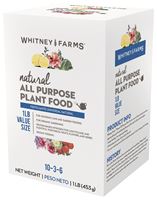 Whitney Farms 10101-13175 All-Purpose Plant Food, 1 lb, 10-3-6 N-P-K Ratio