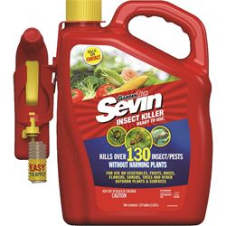 Sevin 100545278 Ready-to-Use Insect Killer, Liquid, Spray Application, Garden, 1.33 gal Bottle  2 Pack