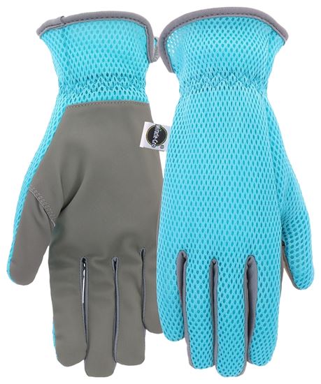 Miracle-Gro MG86121-W-SM High-Dexterity Work Gloves, Women's, S/M, Synthetic Leather