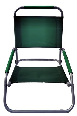 Seasonal Trends F2S018-GREEN Beach Chair, 18.1 in W, 23 in D, 21.65 in H, Steel Frame, Silver Frame, Pack of 6