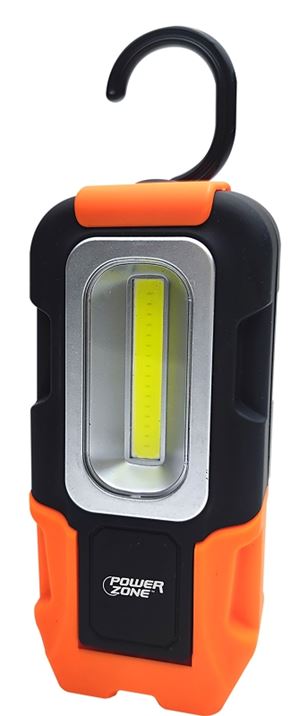 PowerZone COB Portable LED Work Light, 180 Lumens, 3 W, Pack of 12