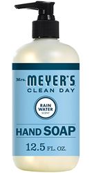 Mrs. Meyers 11215 Hand Soap, Liquid, Rain Water, 12.5 fl-oz Bottle