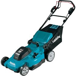 Makita LXT XML10CT1 Cordless Lawn Mower Kit, Tool Only, 5 Ah, 36 V, Lithium-Ion, 21 in W Cutting, 1-Blade