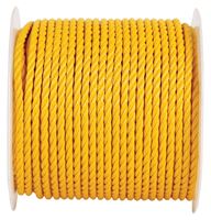 ROPE TWST POLY YEL 3/8INX400FT 