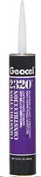 Geocel 2321 Series GC67100 Gutter and Narrow Seam Sealant, Clear, Liquid, 10.3 oz Cartridge  24 Pack
