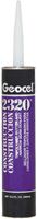 Geocel 2321 Series GC67101 Gutter and Narrow Seam Sealant, White, Liquid, 10.3 oz Cartridge  24 Pack