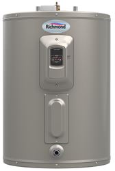 Richmond Essential Series 6ES40-DCG Short Electric Water Heater, 240 VAC, 4500 W, 40 gal Tank, 0.92 Energy Efficiency 