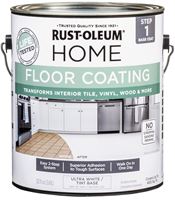 RUST-OLEUM 357671 Concrete Floor Coating, Ultra White, 1 gal