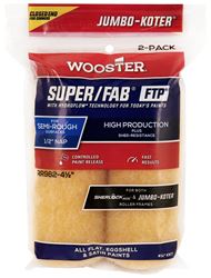 Wooster RR982-4 1/2 Roller Cover, 1/2 in Thick Nap, 4-1/2 in L, Fabric Cover, Gold 
