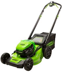 Greenworks 2533402 Lawn Mower, Battery Included, 2.5 Ah, 80 V, 21 in W Cutting