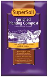 SuperSoil 75452490 Enriched Planting Compost, Solid, 2 cu-ft, Bag 