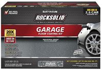 RockSolid 317284 Floor Coating Kit, Extreme High-Gloss, Dark Gray