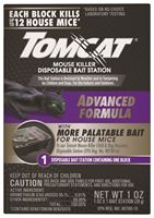 Tomcat 0373805 Mouse Killer Disposable Bait Station, 12 Mice Bait, Purple/Violet