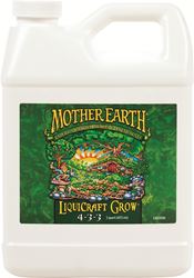 Mother Earth HGC733932 LiquiCraft Grow Plant Fertilizer, 1 qt, Liquid, 4-3-3 N-P-K Ratio
