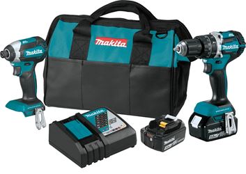 Makita XT269T Combination Tool Kit, Battery Included, 5 Ah, 18 V, Lithium-Ion