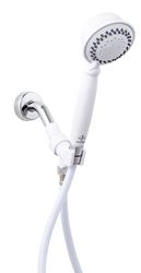 Whedon CMH2C Handheld Shower, 2.5 gpm, 5-Spray Function, Plastic, 59 in L Hose
