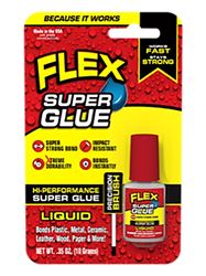 Flex Seal SGLIQ10BT Super Glue, Liquid, Clear, 10 g Bottle  8 Pack