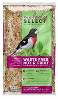 Morning Song Melody Select Series 14055 Wild Bird Food, Premium, Waste-Free, Fruit, Nut Flavor, 5 lb Bag