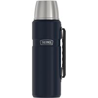Thermos Stainless King SK2010MDB4 Beverage Bottle, 40 oz Capacity, Stainless Steel, Midnight Blue