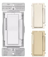 EATON WFD30-C2-SP-L Smart Dimmer Switch, 1 -Pole, 3 -Way, 120 VAC, 60 Hz, Wi-Fi, Light Almond/Ivory/White