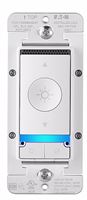 EATON WFAVD30-W-BX-L Smart Voice Dimmer Switch, 1 -Pole, 3 -Way, 120 VAC, 60 Hz, Wi-Fi, White
