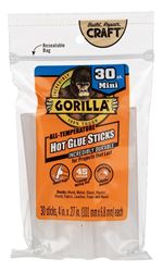 Gorilla 3023003 Glue Stick, Solid, Clear  12 Pack